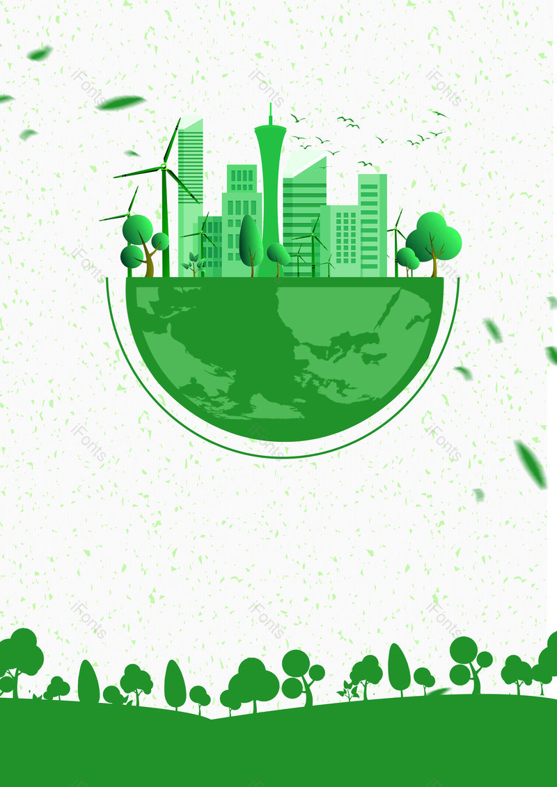 绿色卡通世界卫生日地球城市海报背景,插画/手绘图,插画/手绘图库,插画/手绘图下载,插画/手绘